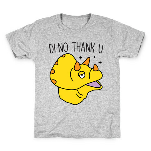 Di-No Thank U Dinosaur Kids T-Shirt
