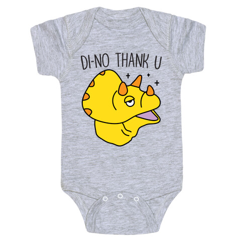 Di-No Thank U Dinosaur Baby One-Piece