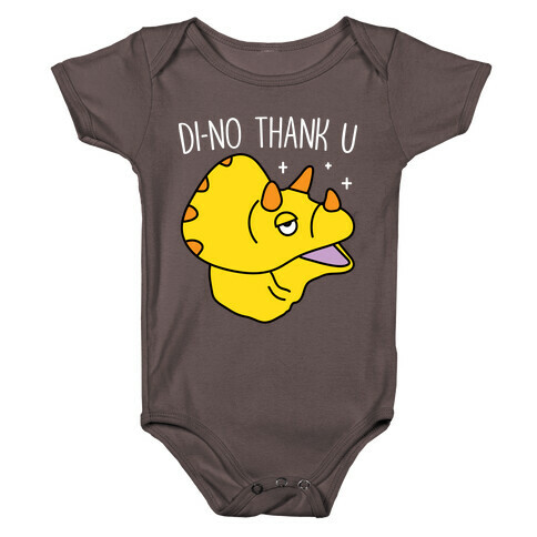 Di-No Thank U Dinosaur Baby One-Piece