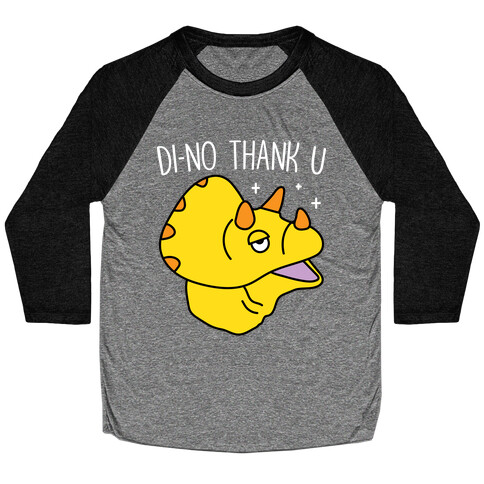 Di-No Thank U Dinosaur Baseball Tee