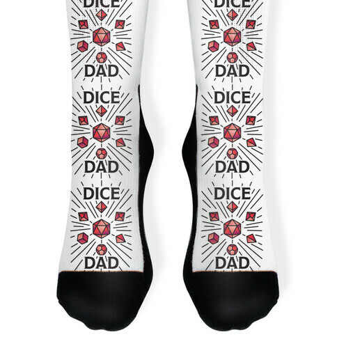 Dice Dad Sock