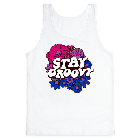 Stay Groovy (Bi Flag Colors) Tank Top