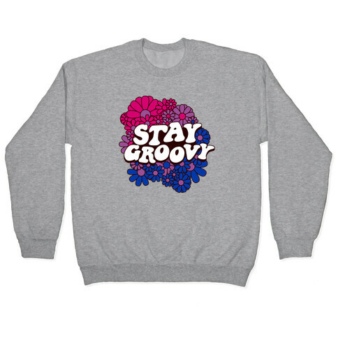 Stay Groovy (Bi Flag Colors) Pullover