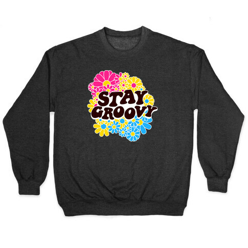 Stay Groovy (Pan Flag Colors) Pullover