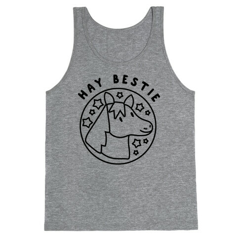 Hay Bestie Pair Shirt (Left) Tank Top