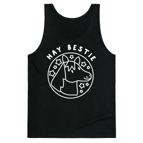 Hay Bestie Pair Shirt (Left) Tank Top