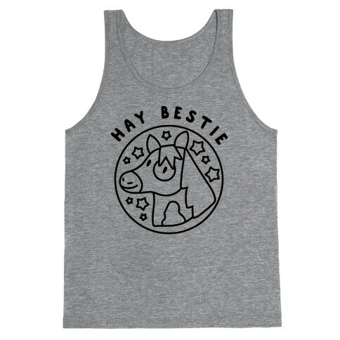 Hay Bestie Pair Shirt (Right) Tank Top