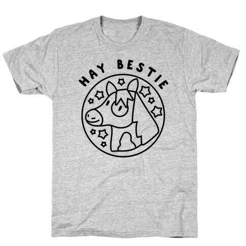 Hay Bestie Pair Shirt (Right) T-Shirt