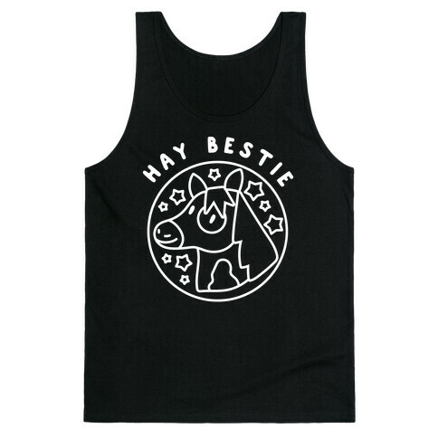 Hay Bestie Pair Shirt (Right) Tank Top