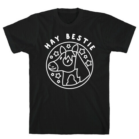 Hay Bestie Pair Shirt (Right) T-Shirt