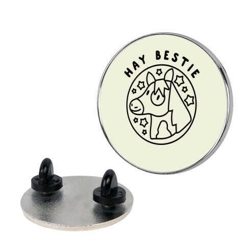 Hay Bestie Pair Pin (Right) Pin