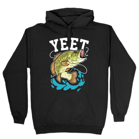 Yeet Bass Fishing Hooded Sweatshirt