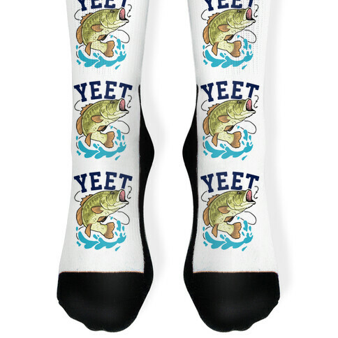 Yeet Bass Fishing Sock