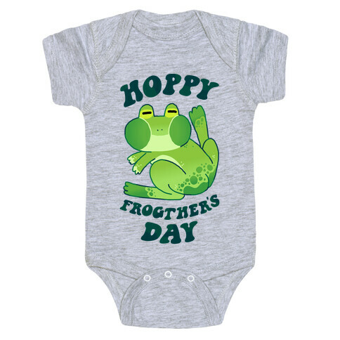 Hoppy Frogther's Day Baby One-Piece