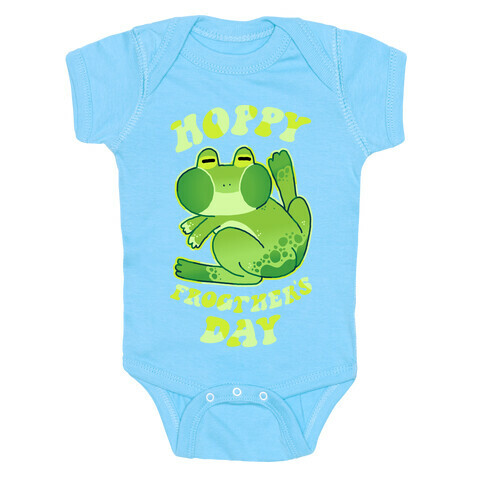 Hoppy Frogther's Day Baby One-Piece
