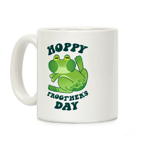 Hoppy Frogther's Day Coffee Mug