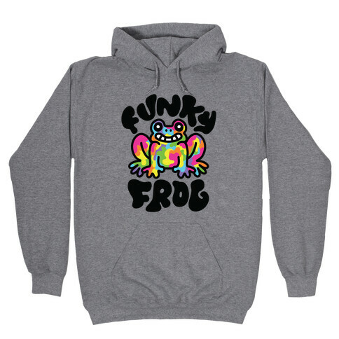 Funky Frog Hooded Sweatshirt