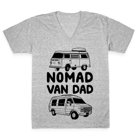 Nomad Van Dad V-Neck Tee Shirt