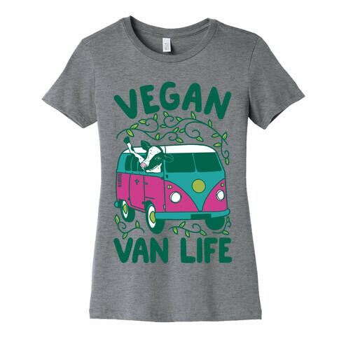 Vegan Van Life Womens T-Shirt