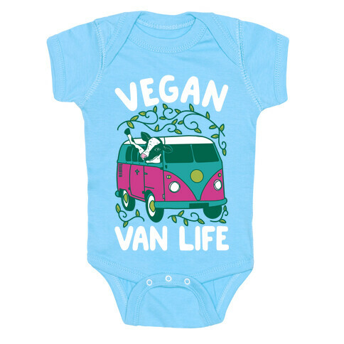 Vegan Van Life Baby One-Piece