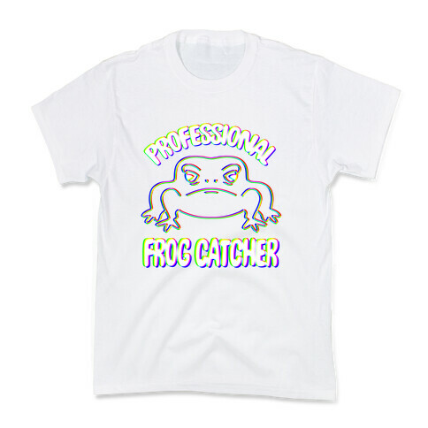 Professional Frog Catcher Kids T-Shirt