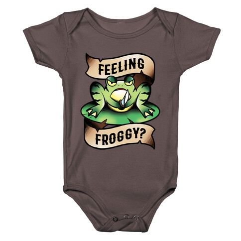 Feeling Froggy? Baby One-Piece