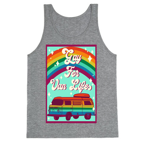 Gay For Van Life Tank Top