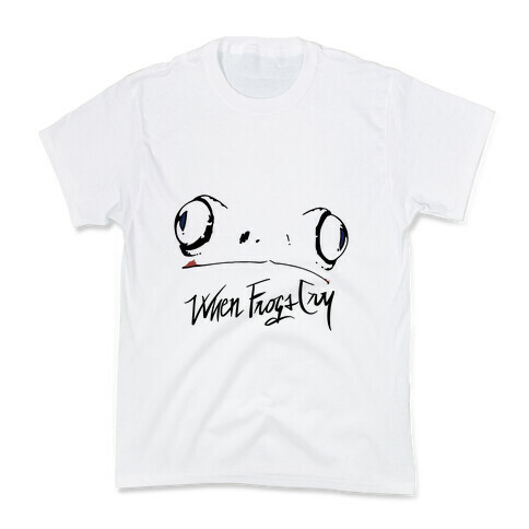 When Frogs Cry Kids T-Shirt