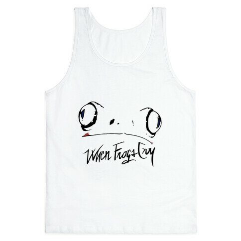 When Frogs Cry Tank Top