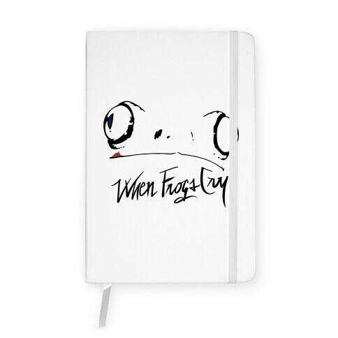 When Frogs Cry Notebook