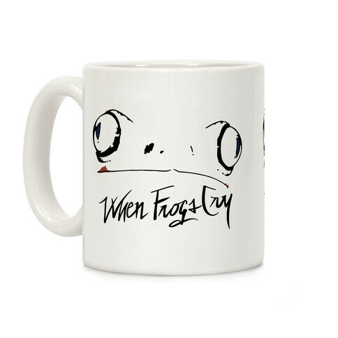 When Frogs Cry Coffee Mug