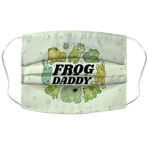 Frog Daddy Accordion Face Mask
