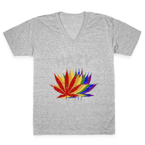 Hazy Homo V-Neck Tee Shirt