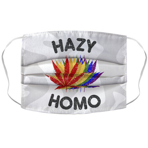 Hazy Homo Accordion Face Mask