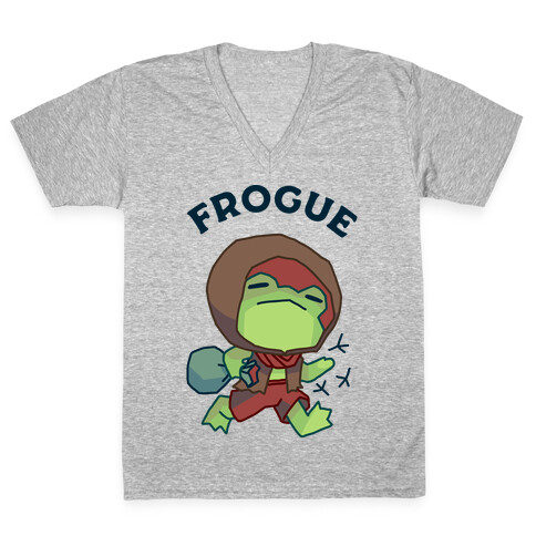 Frogue  V-Neck Tee Shirt