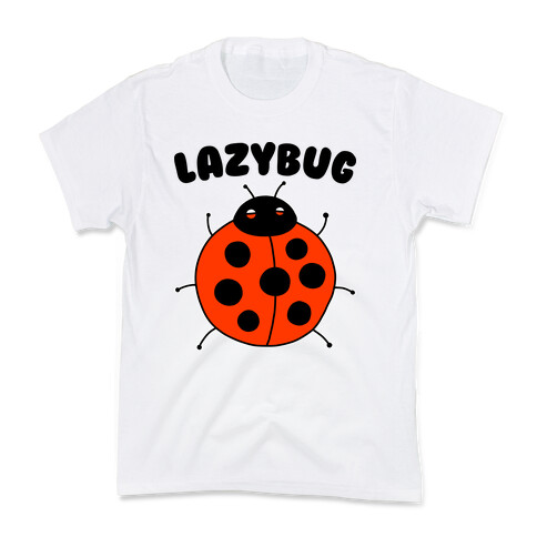 Lazybug Lazy Ladybug Kids T-Shirt