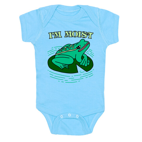 I'm Moist Frog Baby One-Piece