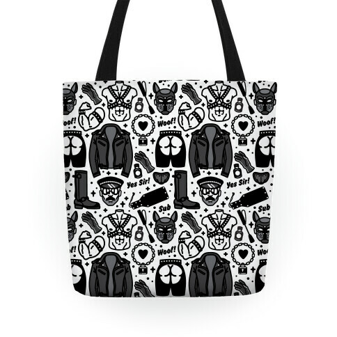 Leather Daddy Pattern Tote