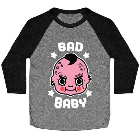 Bad Baby Baseball Tee