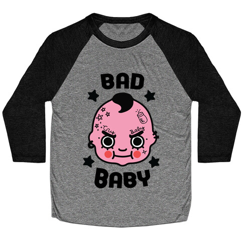 Bad Baby Baseball Tee