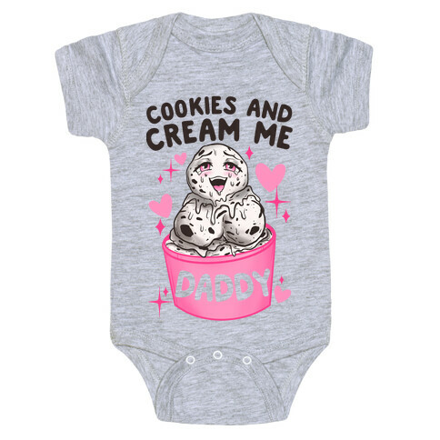 Cookies and Cream Me Daddy Baby One-Piece