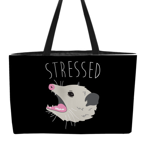 Stressed Opossum Weekender Tote