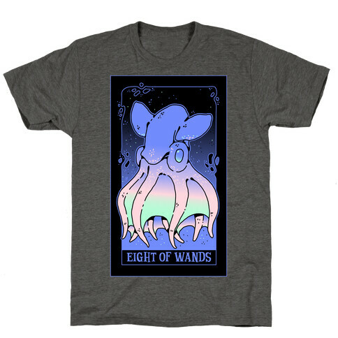 Creepy Cute Tarots: Eight of Wands  T-Shirt