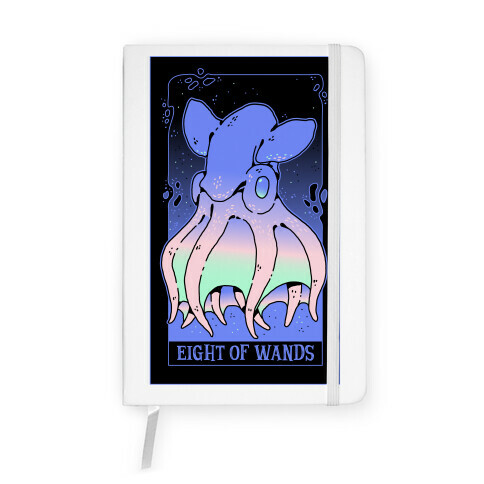 Creepy Cute Tarots: Eight of Wands  Notebook