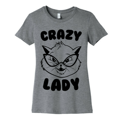 Crazy Cat Lady Womens T-Shirt