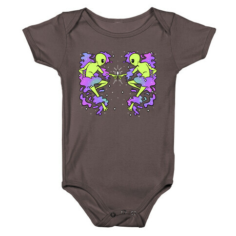Aliens Among The Stars Baby One-Piece