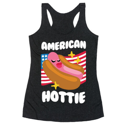 American Hottie (Hot Dog) Racerback Tank Top