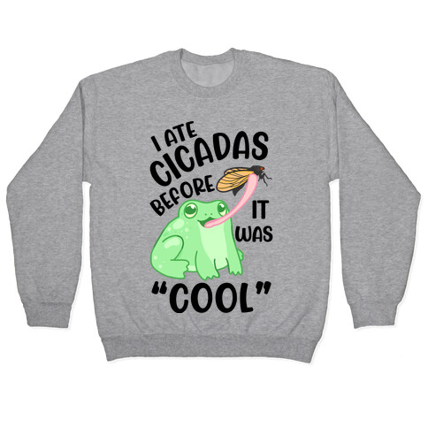 I Ate Cicadas Before It Was "Cool"  Pullover