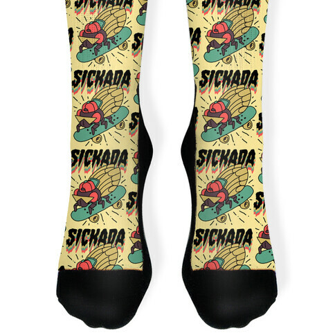 SICKada Cicada Sock