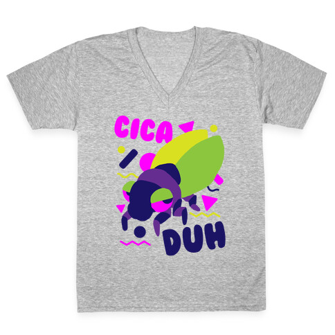 CicaDUH V-Neck Tee Shirt